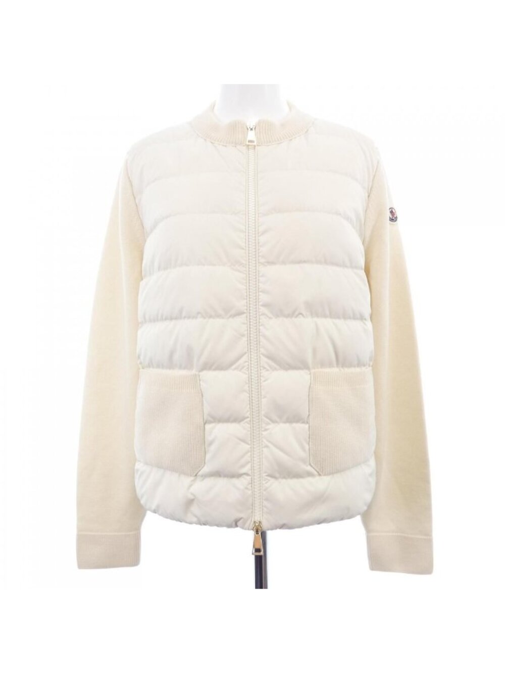 Moncler Down Jacket Beige